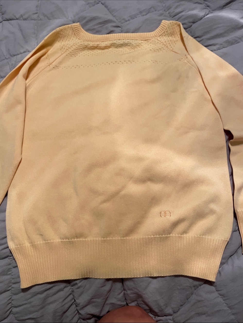 Givenchy sport butter yellow crewneck